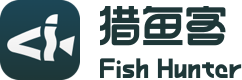 猎鱼客Logo - AI精准获客平台